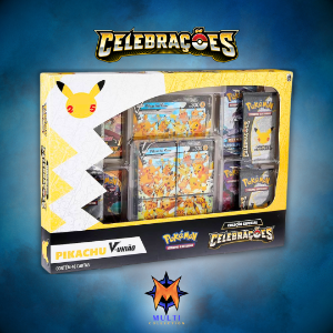 Box Coleção Especial - Celebrações - Pikachu-V-União