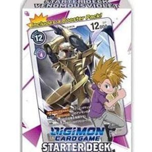 2021 Digimon English TCG Starter Deck: Venomous Violet - per Deck of 54 Cards