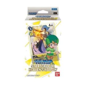 Digimon English TCG ST-3 Starter Deck Heaven's Yellow - 54 Cards