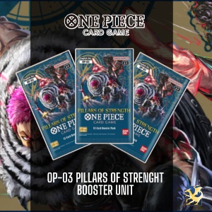 Booster unitario - op03 Pillars of strenght - One piece card game