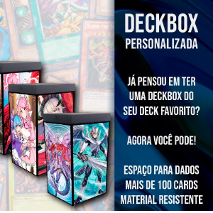 Deckbox personalizada na arte a escolha