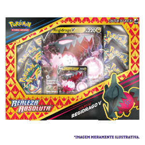 Box Pokémon Realeza Absoluta - Regidrago V