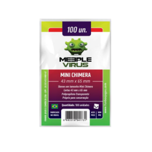 Sleeve mini chimera 43 x 65 mm  - Meeple Virus