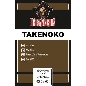 Sleeve Personalizado Takenoko (43,5x65mm) - Bucaneiros
