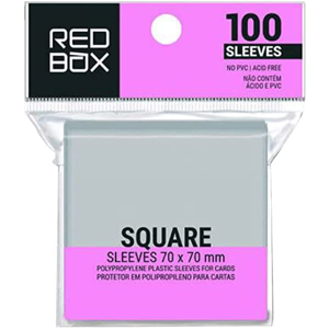 Sleeve Quadrado 70x70mm - RedBox