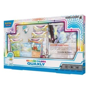 Box Pokémon Coleção Paldea Quaxly