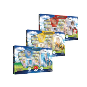 Kit de Box Pokémon GO Equipe Valor, Sabedoria e Instinto