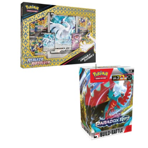 Jogo de Cartas - Realeza Absoluta - Pokémon - Box Lugia e Unown - Copag
