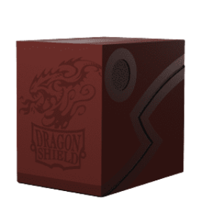 Deck Box Dragon Shield – Double Shell Revised: Blood Red