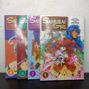 Mangá Samurai Girl Vol. 1 ao 4
