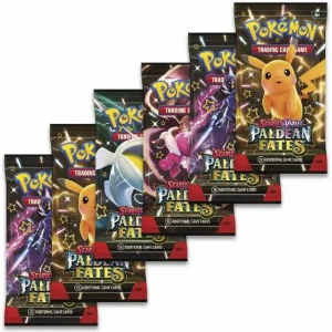 6 Booster Pokémon Escarlate e Violeta Destinos De Paldea