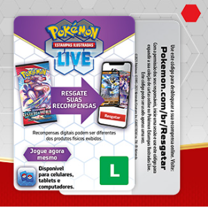 10 Códigos Booster Digital Pokémon Live - Destinos de Paldea
