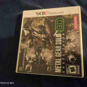 Metal Gear Solid 3 Snake Eater Nintendo 3ds
