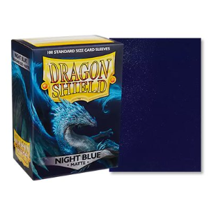 Dragon Shield - Matte Night Blue, Shield / Sleeve