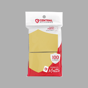 Shield Matte - Central - Amarelo Pastel