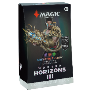 Deck de Commander - Modern Horizons 3 - Creative Energy (BRG)