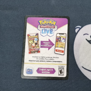 Código Pokémon TCG LIVE (Forças Temporais) EV5