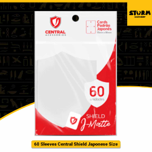 Central Shield 60 Sleeves White Branco Matte