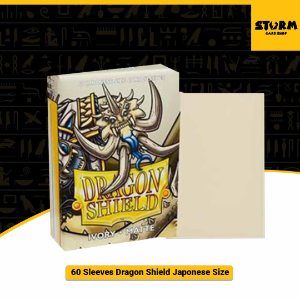 Dragon Shield 60 Sleeves Matte Ivory Yu-Gi-Oh e Vanguard