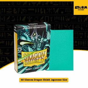 Dragon Shield 60 Sleeves Matte Menta Mint Yu-Gi-Oh e Vanguard