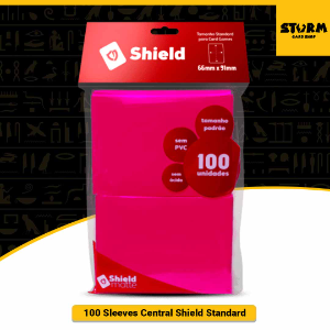  Central Shield 100 Sleeves Matte Magenta Magic e Pokémon