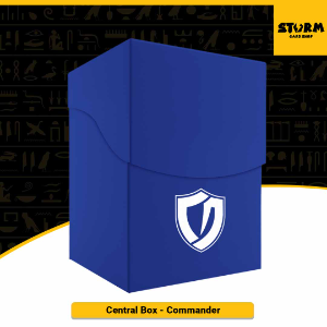 Deck Box Central - Commander Box -  Azul 