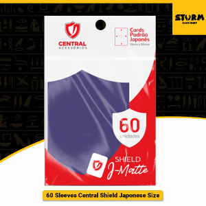 Central Shield 60 Sleeves Azul Marinho Matte