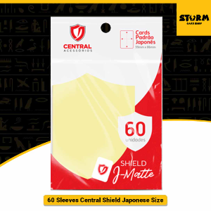 Central Shield 60 Sleeves Amarelo Marfim Matte