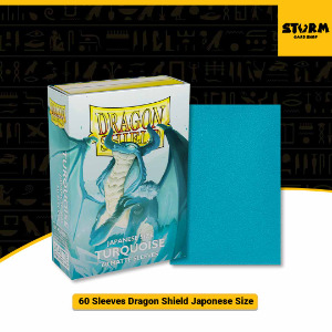 Dragon Shield 60 Sleeves Matte Turquoise Yu-Gi-Oh e Vanguard
