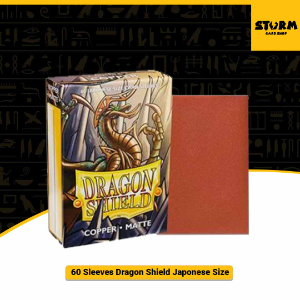 Dragon Shield 60 Sleeves Matte Copper Cobre Yu-Gi-Oh e Vanguard