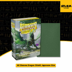 Dragon Shield 60 Sleeves Matte Forest Green Yu-Gi-Oh e Vanguard
