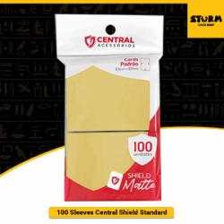 Central Shield 100 Sleeves Matte Amarelo Pastel Magic e Pokémon
