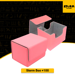 Storm Box - Deck Box Rosa com Cinza +100