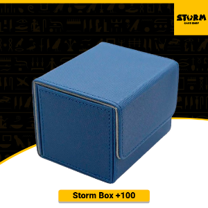 Storm Box - Deck Box Azul com Cinza +100
