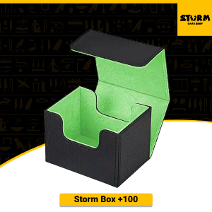 Storm Box - Deck Box Preto com Verde +100