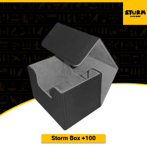 Storm Box - Deck Box Preto com Cinza +100