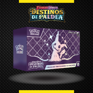 Box Pokémon Treinador Avançado Mimikyu Destinos De Paldea.