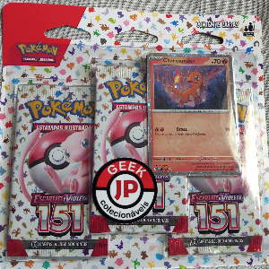 Blister Triplo Pokémon Coleção 151 - Charmander