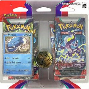 Pokémon EV1 - Escarlate e Violeta Blister Quádruplo - Dondozo