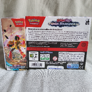 Pokémon - Escarlate e Violeta - Fenda Paradoxal - Booster Box 
