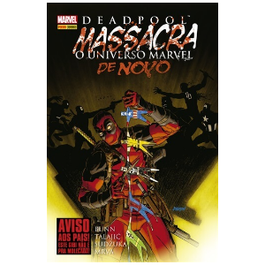 Deadpool Massacra o Universo Marvel Novamente - capa dura