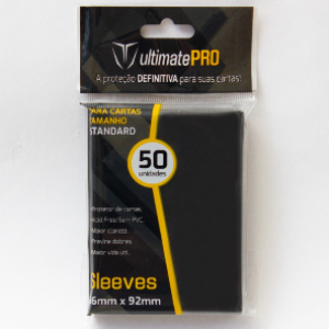 Sleeve Ultimate Pro Preto - 50 unid