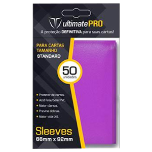 Sleeves Ultimate Pro - Standard - Roxo (50 unidades)