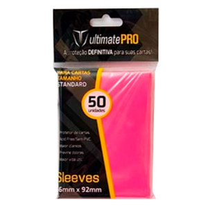 Sleeves Ultimate Pro - Standard - Rosa (50 unidades)