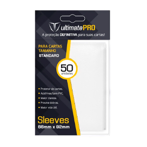 Sleeves Ultimate Pro - Standard - Branco (50 unidades)