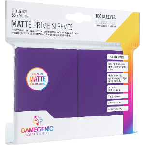 Gamegenic: Matte Prime Sleeves (Roxo)