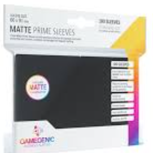 Gamegenic: Matte Prime Sleeves (Preto)