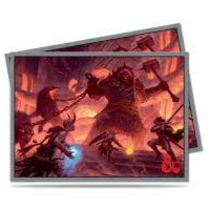 Dungeons & Dragons - Fire Giant Standard Sized Deck Protector Sleeves - 50ct