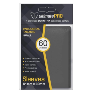 Sleeves Ultimate Pro - Small - cinza (60 unidades)