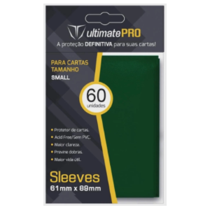Sleeves Ultimate Pro - Small - verde (60 unidades)